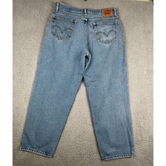 Levis 560 Mens Comfort Fit Tapered Jeans Size 36x30 (ACTUAL 34x28.5) USA Classic - Picture 2 of 16